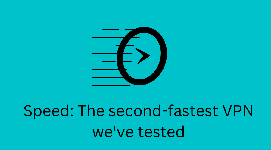 Speed: The second-fastest VPN we've tested